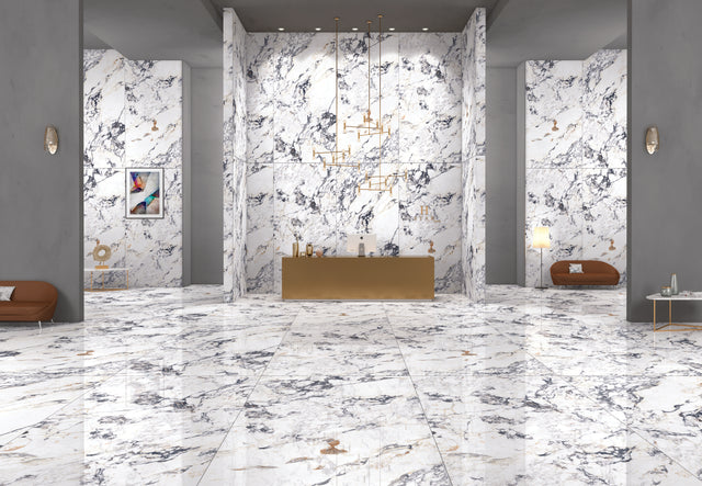 ARABESCATO CAPRIA – FEATHER FINISH PORCELAIN SLAB – Elite Tiles