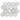 GS46 Pearlescent 3-Inch Hexagon Marble Mosaic